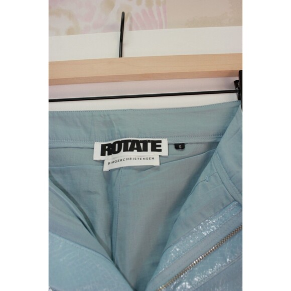 ROTATE Birger Christensen Rottie Pants in Sky Blue Size M - Picture 7 of 11